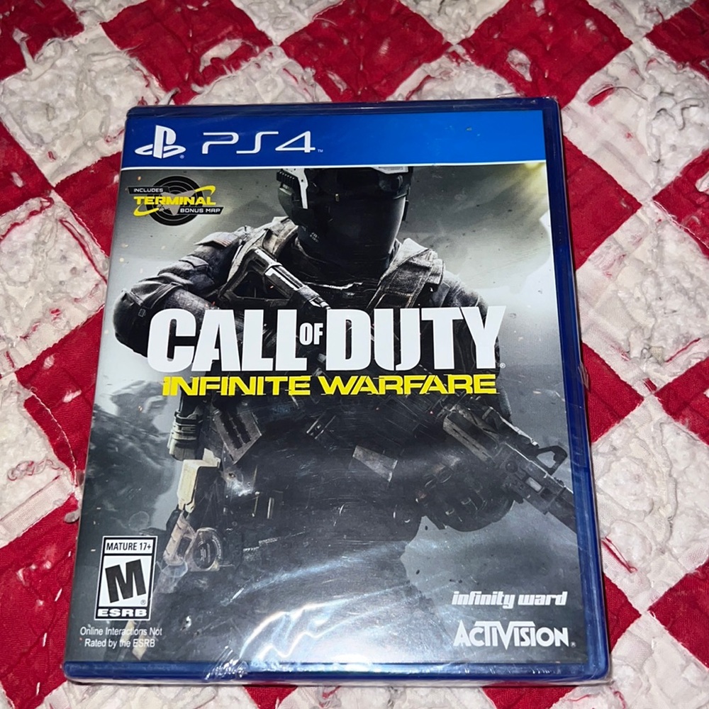 Brand new in plastic Call of Duty, Infinite Wargare game for PlayStation 4
